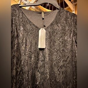 Cooan Elegant Black Lace Dress